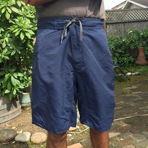 Blue Patagonia Wavefarer Board Shorts